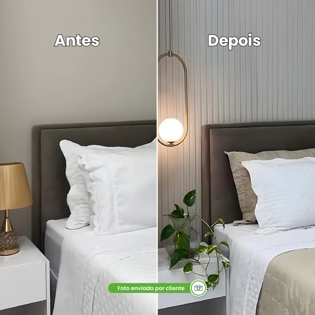 Placa aplicada em ambiente