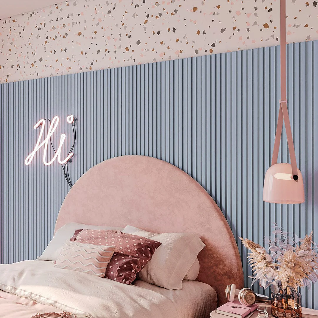 Placa aplicada em ambiente